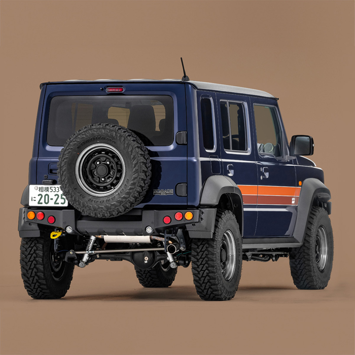 ジムニーノマド JC74専用 APIO サイドデカール LIFE IS JIMNY