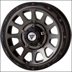 ジムニーノマド JC74専用 デルタフォース オーバル(マットスモークポリッシュ) 16インチホイール＆タイヤセット