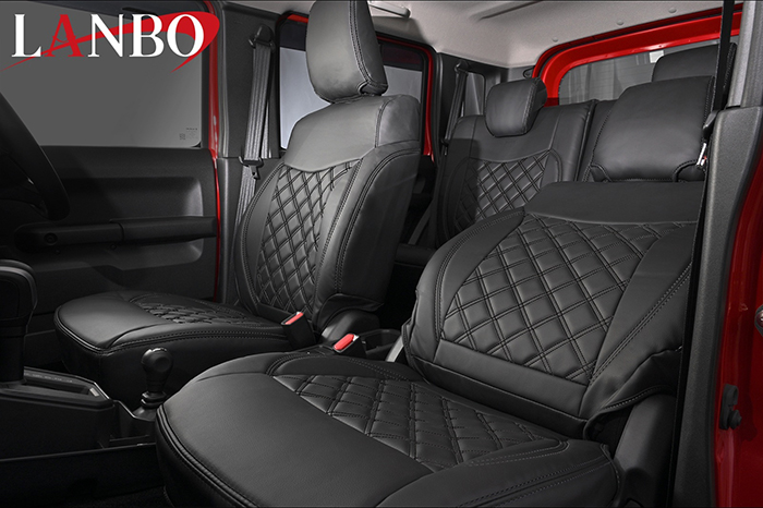 ジムニーノマド JC74専用 LANBO シートカバー キルトデザイン