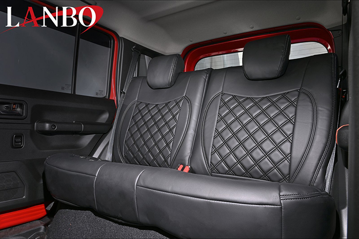 ジムニーノマド JC74専用 LANBO シートカバー キルトデザイン
