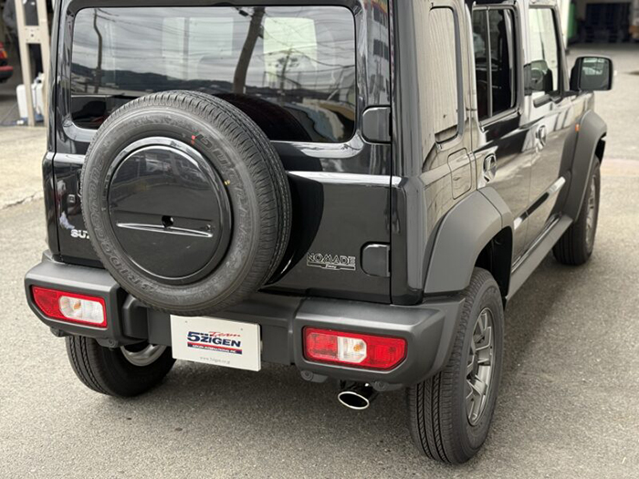 ジムニーノマド JC74専用 5ZIGEN マフラーカッター