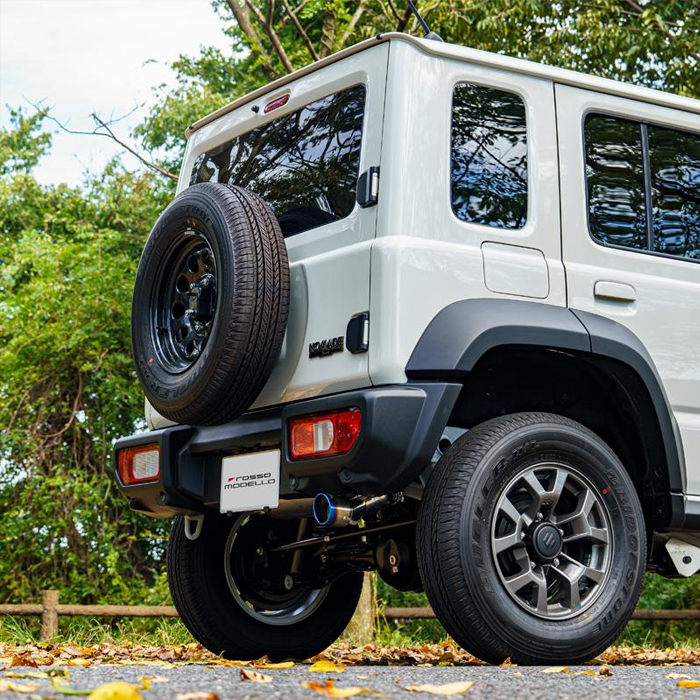 ジムニーノマド JC74専用 マフラーカッター(チタンテール)