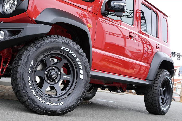 ジムニーノマド JC74専用 ワーク マイスター L1 SUV 16インチホイール&タイヤセット