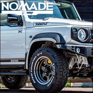 ジムニーノマド JC74専用 CARSTYLE フェンダーモール