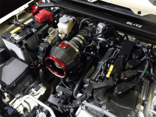 ジムニーノマド JC74専用 ブリッツ カーボンパワーエアクリーナー