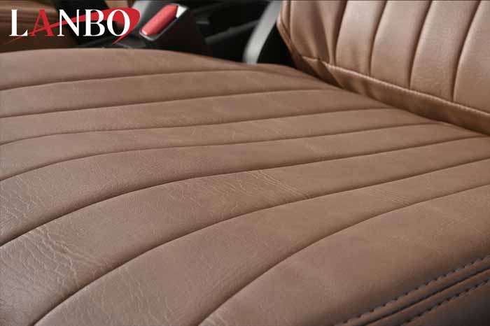 ジムニーノマド JC74専用 LANBO レザーシートカバー ダークブラウン