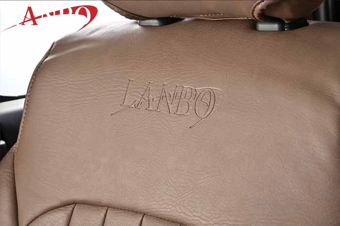 ジムニーノマド JC74専用 LANBO レザーシートカバー ダークブラウン
