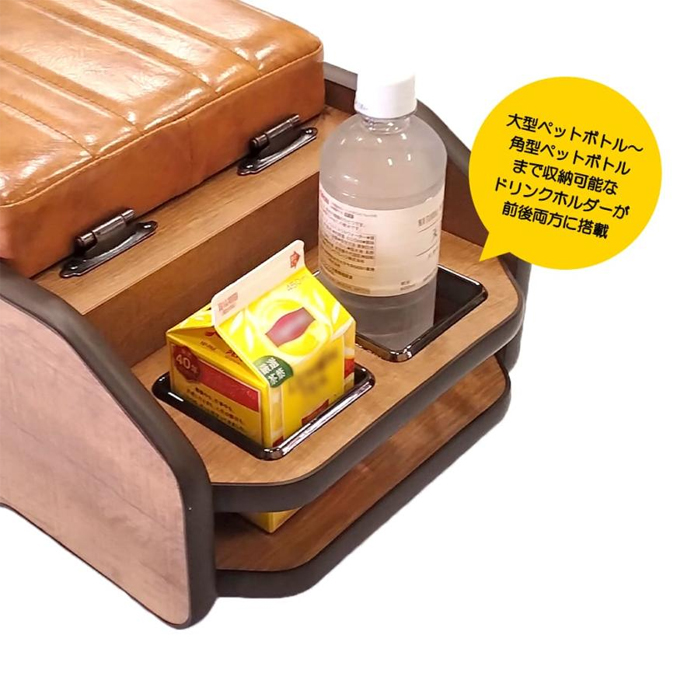 NV350 キャラバン GX 標準ボディー専用 クラフトマン センターコンソールボックス キャメル