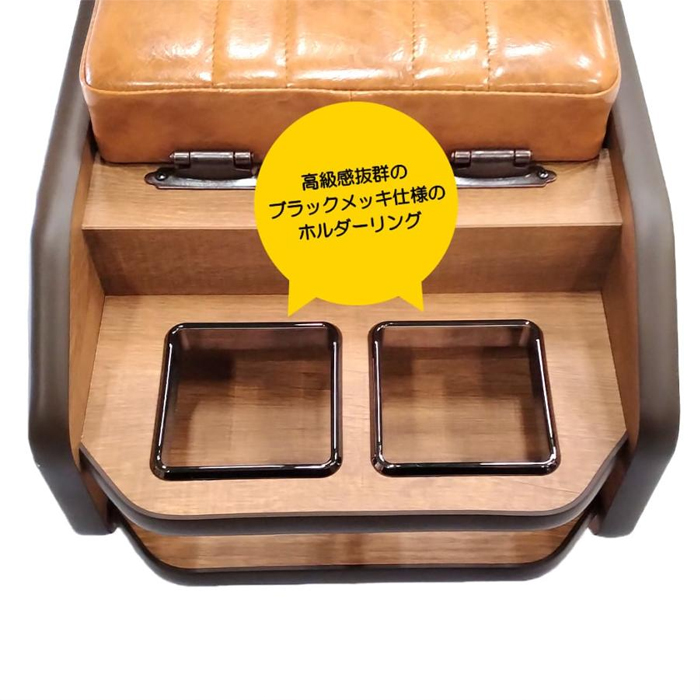 NV350 キャラバン GX 標準ボディー専用 クラフトマン センターコンソールボックス キャメル