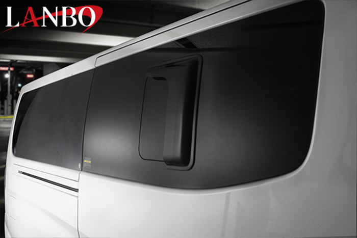 NV350 キャラバン専用 LANBO スタイリッシュセカンドドア サイドバイザー