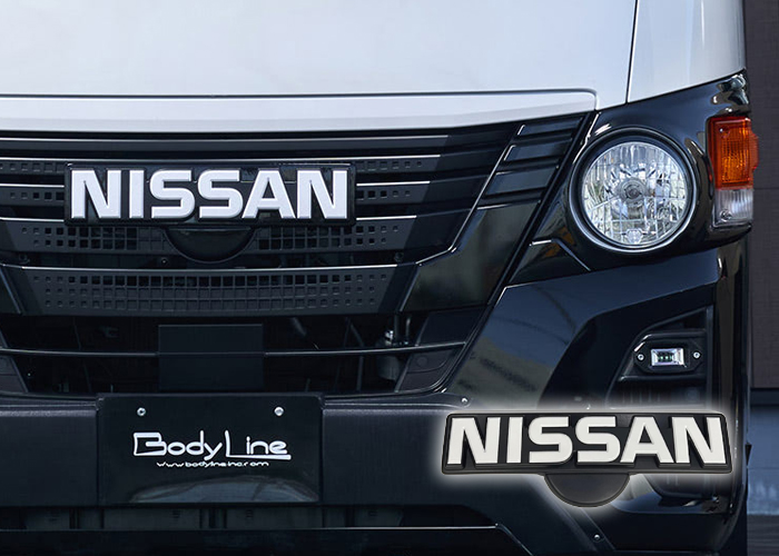 キャラバン 3型専用 BodyLine NISSAN キャプスエンブレム