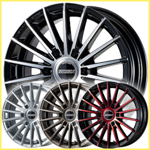 NV350 キャラバン用 ホイール＆タイヤセット(ESSEX EF-17 1ピース/17インチ)