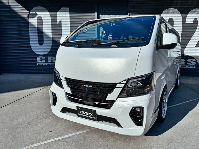 キャラバン 3型 標準ボディー専用 LEGARE フロントバンパースポイラー