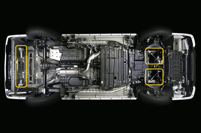 NV350 キャラバン 標準ボディー2WD専用 玄武 モーションコントロールビーム