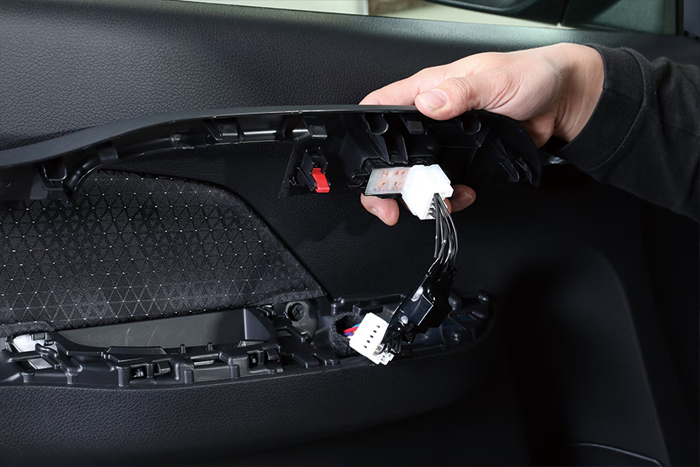 キャラバン 3型専用 vehicle 助手席側オートウインドウハーネス