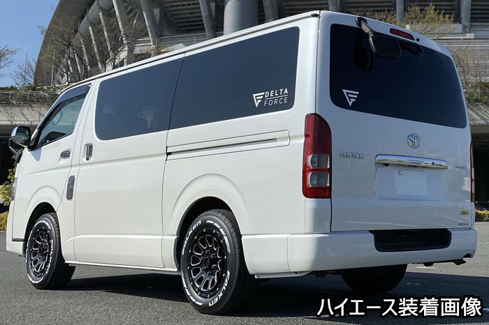 NV350 キャラバン用 ホイール＆タイヤセット(デルタフォース オーバル