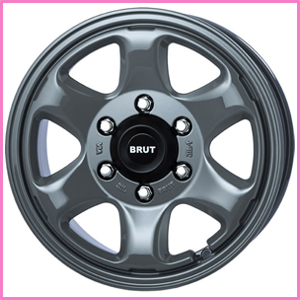 NV350 キャラバン用 ホイール＆タイヤセット(BRUT BR-44 コンクリート/16インチ)