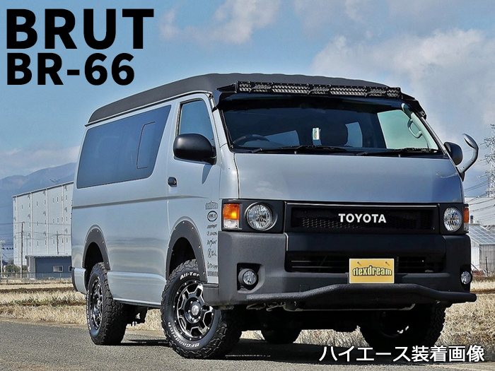 NV350 キャラバン用 ホイール＆タイヤセット(BRUT BR-66/16インチ) を ...