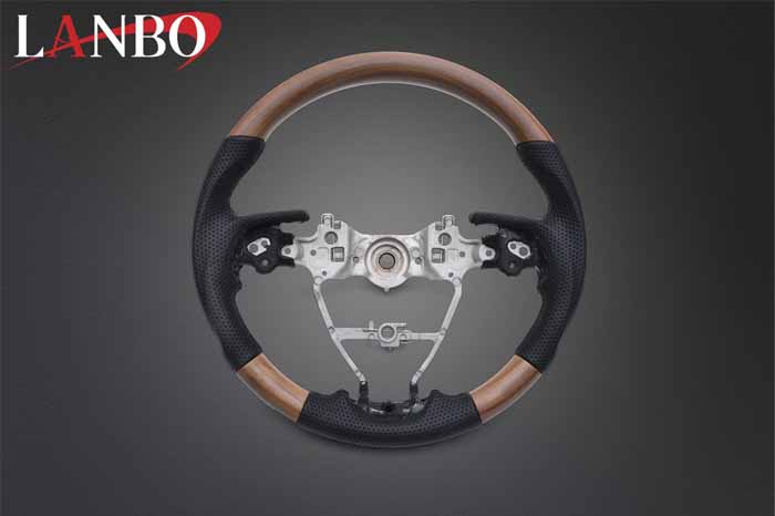 プロボックス160系専用 LANBO オリジナルステアリング ガングリップ