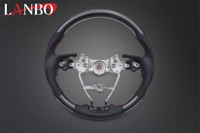 プロボックス160系専用 LANBO オリジナルステアリング ガングリップ