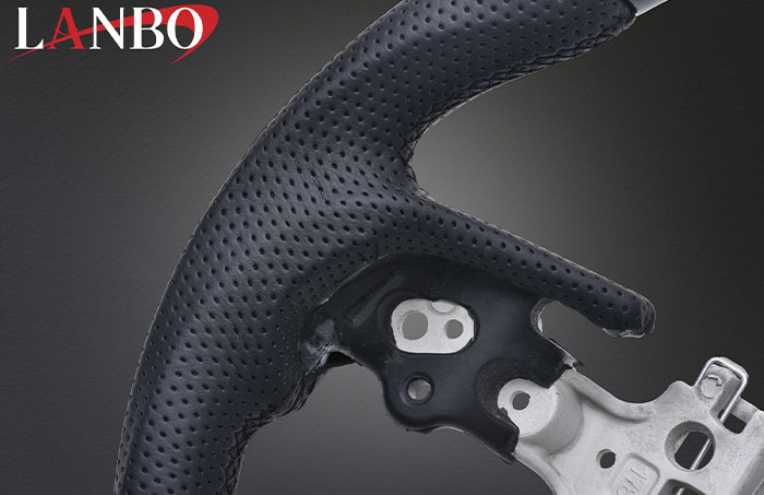プロボックス160系専用 LANBO オリジナルステアリング ガングリップ