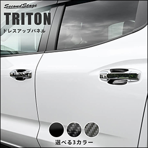 トライトン専用 ドアハンドルプロテクターパネル