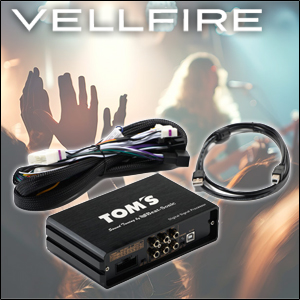 ヴェルファイア40系専用 TOM’S TOON X (トーン エックス) 純正オーディオ良音キット