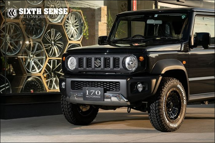 ジムニーシエラ JB74 純正バンパー専用 SIXTHSENSE フロントスキッド ジムニーシエラ JB74 純正バンパー専用 SIXTHSENSE フロントスキッド