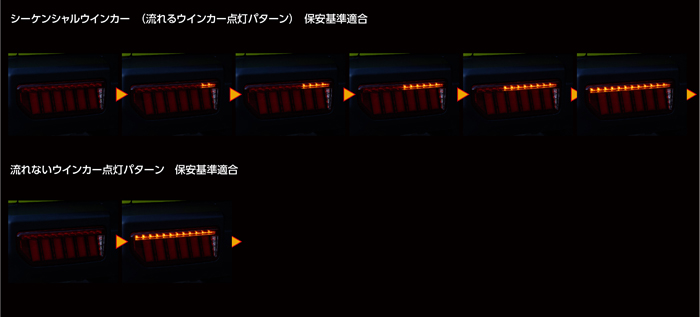 ジムニーシエラ JB74専用 G’BASE LEDテールランプ ULTRA
