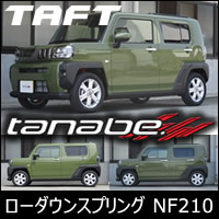 タフト専用 タナベ ローダウンスプリング NF210