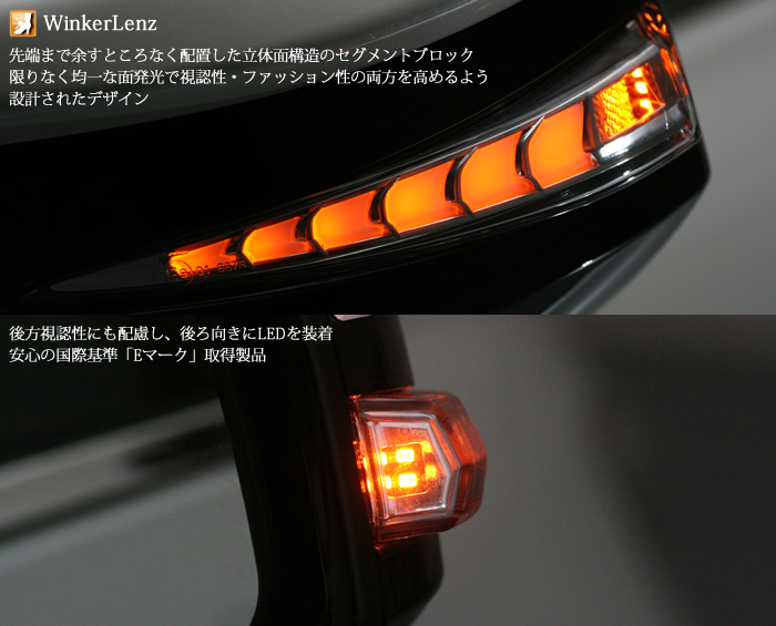 【日本直送】20系クルーガー LEDウィンカーミラー フットランプ ホワイト 042 外装