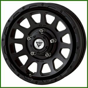 ジムニー JB64専用 デルタフォース オーバル(マットブラック) 16インチ  