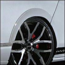 NV350 キャラバン専用 BodyLine 薄型オーバーフェンダー(車検