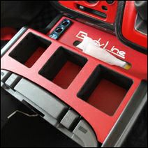 NV350 キャラバン GX専用 BodyLine ドリンクホルダー＆ティッシュBOX 
