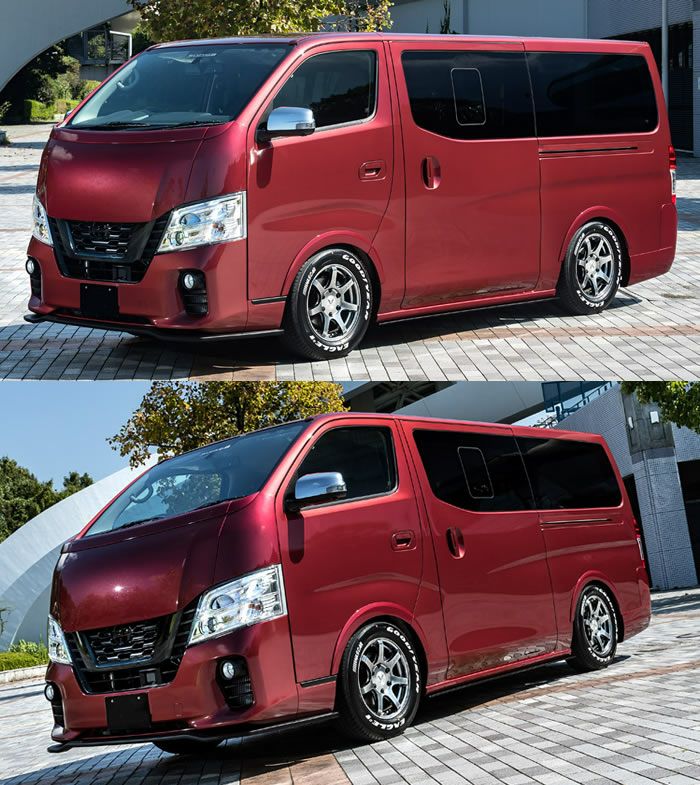 NV350 キャラバン用 ホイール＆タイヤセット(GIBSON CAMYURA/17