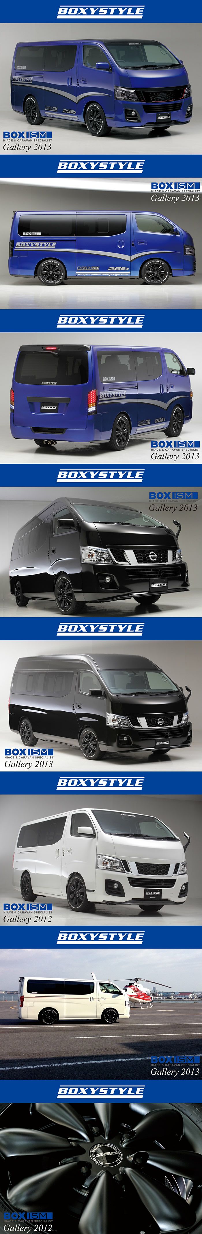 NV350 キャラバン用 ホイール＆タイヤセット(BOXYSTYLE 25b・ユーロ