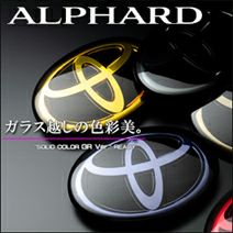 アルファード40系専用 ソリッドカラー リアエンブレム(GR仕様) を販売 