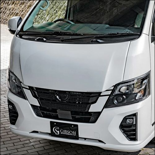 NV350 キャラバン 標準ボディー専用 GIBSON ユーロボンネット (1ピース