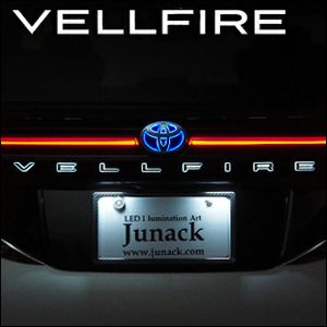 20系ヴェルファイア VELLFIRE ゴールドエンブレム 4点セット(FT)（40系 