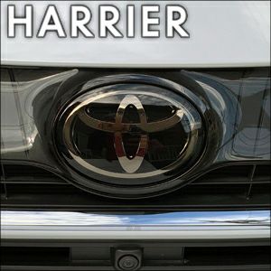 80 ハリアー 純正 フロント黒 エンブレム ネクサス ジャパン チュウヒ