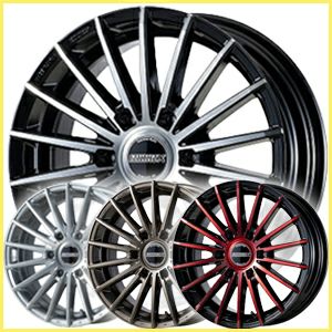 NV350 キャラバン用 ホイール＆タイヤセット(ESSEX EF-17 1ピース/17